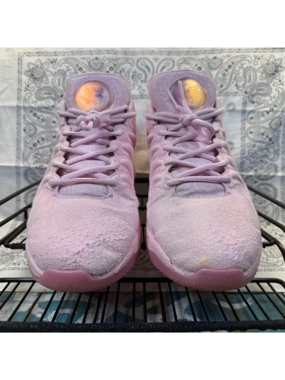 Nike KD17 NRG Men's Size 9.5 Aunt Pearl Pink Foam Sneakers